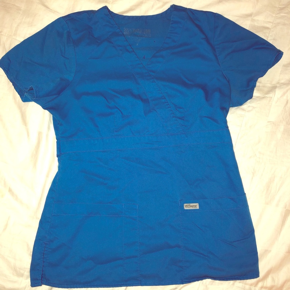 Greys anatomy scrub top size small